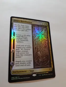 MTG Bling - Foil - Firja's Retribution - Kaldheim -j459 - Image 3