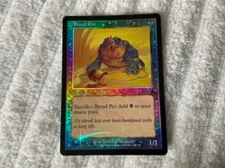 Magic the Gathering MTG 1x Foil Blood Pet 7th Edition LP/MP - Image 1
