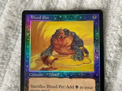 Magic the Gathering MTG 1x Foil Blood Pet 7th Edition LP/MP - Image 2