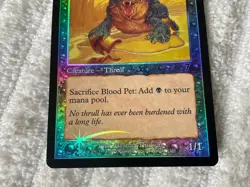 Magic the Gathering MTG 1x Foil Blood Pet 7th Edition LP/MP - Image 3