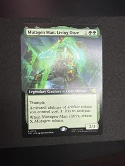 MTG Mutagen Man, Living Ooze (Extended Art) Non-Foil x1 #0273 - TMNT - Image 1