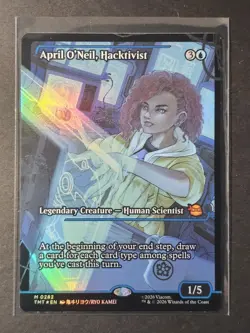 MTG April O'Neil, Hacktivist M 0282 (Showcase Foil) Teenage Mutant Ninja Turtles - Image 1