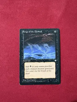 Songs Of The Damned - Ice Age - MTG Magic The Gathering Vintage 90’s - Image 1