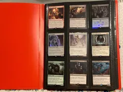 B39 MTG MAGIC GATHERING BINDER COLLECTION LOT TONS OF RARE MYTHIC FOIL MANY SETS - Image 1