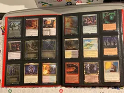 B39 MTG MAGIC GATHERING BINDER COLLECTION LOT TONS OF RARE MYTHIC FOIL MANY SETS - Image 2