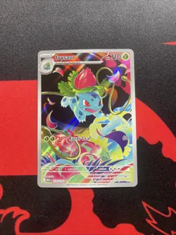 Ivysaur Illustration Rare 134/132 Near Mint Mega Evolution Pokemon TCG English - Image 1