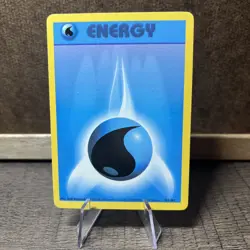 Pokemon Base Set COMMON Water Energy 102/102 - Near Mint (NM) - Image 1