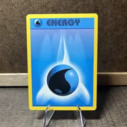 Pokemon Base Set COMMON Water Energy 102/102 - Near Mint (NM) - Image 3
