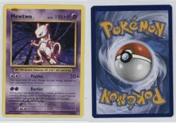 Mewtwo Holo Pokemon XY Evolutions 20th Anniversary #51 - Image 3