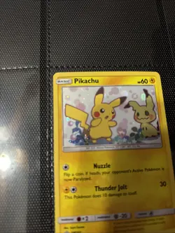 Pokemon Pikachu SM162 Card - Image 2