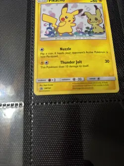Pokemon Pikachu SM162 Card - Image 5