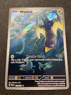 Wattrel 178/167 Sv06 Twilight Masquerade Holo Pokemon Card Illustration Rare - Image 3