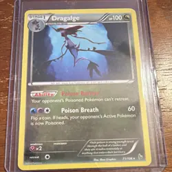 Dragalge 71/106 Flashfire Regular Rare Stage 1 HP 100 Pokemon TCG Card - Image 1