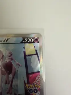 Pokemon TCG Mewtwo v Alt Art Full Art Holo Ultra Rare Card 072/078 - Image 2