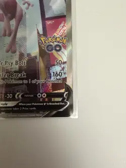 Pokemon TCG Mewtwo v Alt Art Full Art Holo Ultra Rare Card 072/078 - Image 4