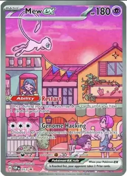 Mew ex - SVP053 - Pokemon Scarlet & Violet Promo Holo Rare Card NM - Image 1