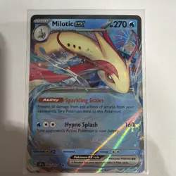 Pokemon Milotic EX 042/191 Holo Double Rare SV08 Surging Sparks Stage 1 HP 270 - Image 1