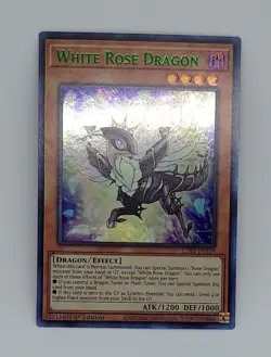 ( WHITE ROSE DRAGON ) - (Green) - Ultra Rare - LDS2-EN109 - 1st - NM - Yu-Gi-Oh - Image 1