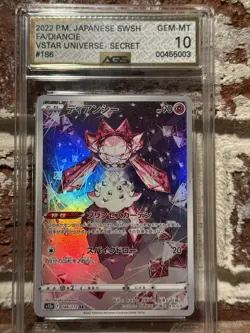 AGS Gem Mint 10 2022 Pokemon Diancie #186 VSTAR Universe Secret Rare (Japanese) - Image 1