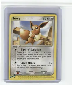 Eevee Sandstorm Common Pokemon Near Mint or Better - Image 1