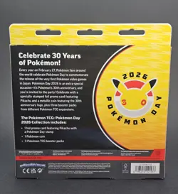Pokemon TCG Pokemon Day 2026 Celebration Box Factory Sealed (More Available!!) - Image 2