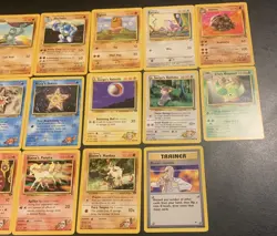 Pokemon WOTC Vintage Card Lot Multiple Sets - 19 Cards - Image 3