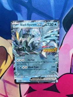 Black Kyurem ex 048/181 Stamped Promo - Surging Sparks - Double Rare - Pokemon - Image 1