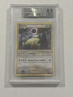 Pokemon Snorlax Call of Legends Holo Rare #33 BGS 8.5 - Image 1