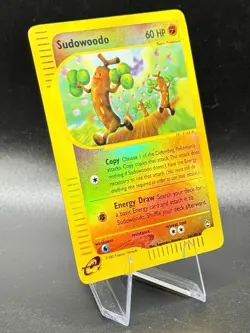 Sudowoodo 36/147 Reverse Holo Pokemon Aquapolis 2002 Wotc Vintage LP/NM - Image 1