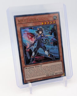Yu-Gi-Oh! - K9-17 Izuna - Ultra Rare JUSH-EN031 Justice Hunters NM - Image 1