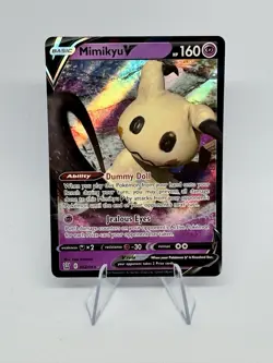 Pokemon TCG Mimikyu V Sword & Shield - Battle Styles 062/163 Holo - Image 1