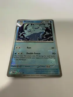Pokemon Card Vanilluxe Master Ball reverse holo 026/086 sv11W White Flare - Image 1