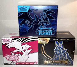 Pokemon Mega Evolution Elite Trainer Box ETB, White Flare, Phantasmal Flames ETB - Image 5