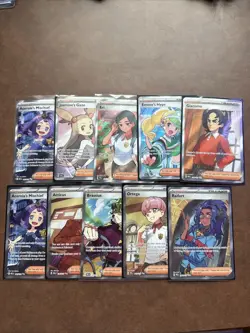 Pokemon TCG Full Art Trainer Lot of 10 Cards - NM - Image 1