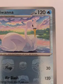 Swanna (Master Ball Pattern) 026/086 Sv: White Flare Holo Pokemon TCG - Image 4