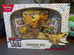 Pokemon TCG Scarlet & Violet 151 Zapdos EX Collection Box Sealed - New - Image 1