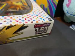 Pokemon TCG Scarlet & Violet 151 Zapdos EX Collection Box Sealed - New - Image 5