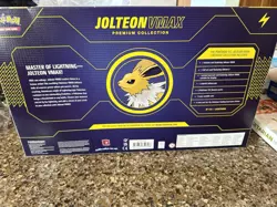 2022 Pokemon TCG Jolteon VMAX Premium Collection Box Factory Sealed - Image 2