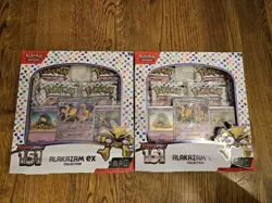 (2)Pokemon TCG: Scarlet & Violet-151 Alakazam ex Collection Box - Factory Sealed - Image 1