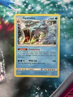 Gyarados 20/70 Holo Rare Sun & Moon Dragon Majesty Pokemon TCG - Image 3