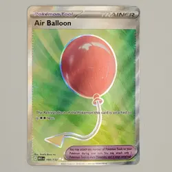Air Balloon Ultra Rare ME01: Mega Evolution 166/132 NM Holo Pokemon TCG - Image 1