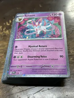 LOT OF (60 Sylveon (Cosmos Holo, Partial Swirl) - 172 - Scarlet & Violet Promo - - Image 1