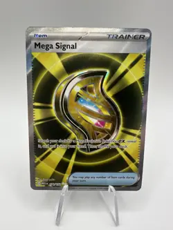 Mega Signal 171/132 Mega Evolution Ultra Rare Holo Pokemon TCG NM - Image 1