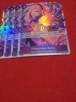 Vinsmoke Reiju Playset - OP06-069 x4 - Wings of the Captian - One Piece TCG - Image 1