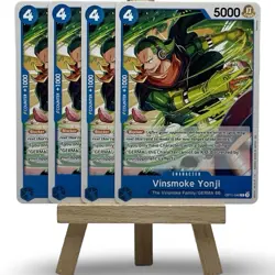 One Piece TCG OP11-046 Vinsmoke Yonji (C) A Fist of Divine Speed x4 Playset - Image 1