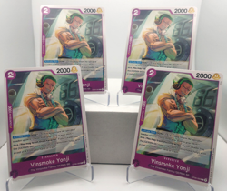 Vinsmoke Yonji Playset - OP06-066 x4 - Wings of the Captain - One Piece TCG - Image 1