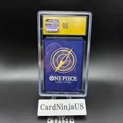 CGC PRISTINE 10 MONKEY D. LUFFY #P-075 SAIKYO JUMP PROMO 2024 ONE PIECE JPN 189 - Image 2