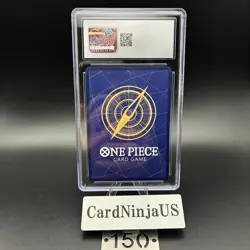 CGC GEM MINT 10 Brook OP01-022 UC 25th Edition Parallel ONE PIECE Card Game 150 - Image 2