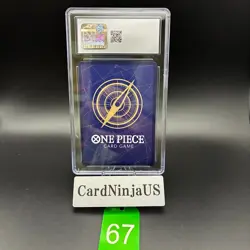 CGC 10 GEM MINT Zoro ST21-015 Flagship Battle 2025 Top 8 Prize Promo ONE PIECE - Image 2