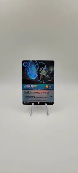 Disney Lorcana TCG: Jiminy Cricket 218/204 Epic Foil - Winterspell - NM - Image 2